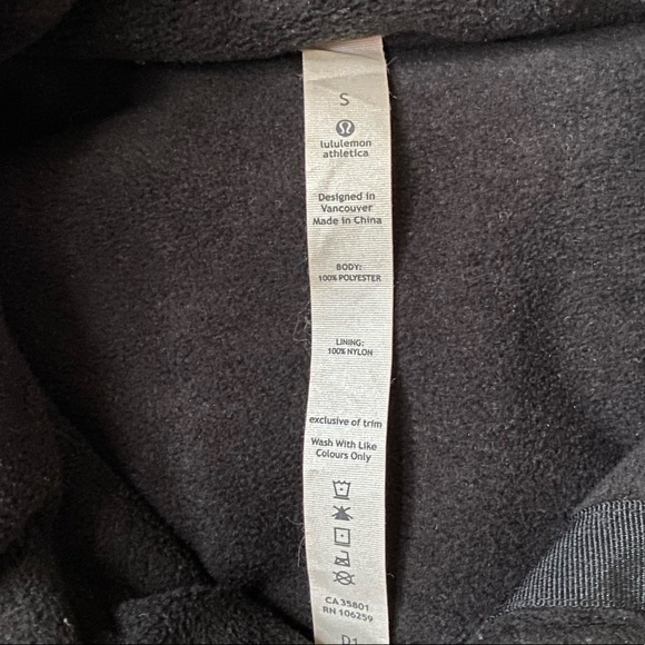 ❗️SOLD❗️Lululemon Men’s Fleece Lined Jacket - Picture 2 of 5